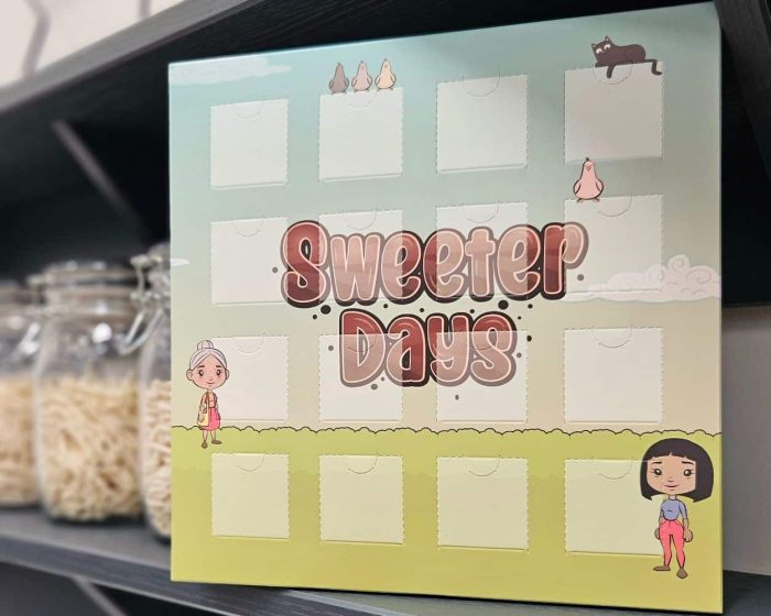 Custom Chocolate Calendar